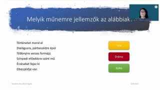 1. Műnemek és műfajok - bevezető