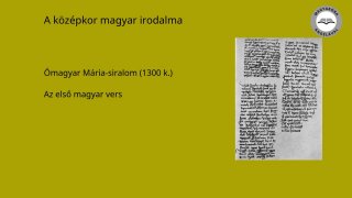 2. A középkor irodalma