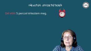 Névutós szókapcsolatok és összetételek
